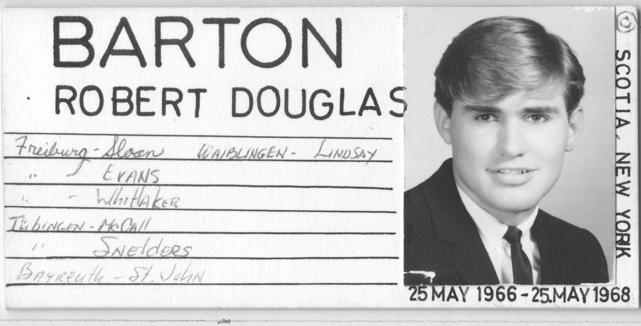 Barton, Robert Douglas